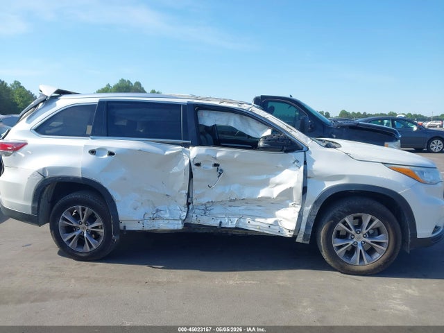 Aukcja sprzedaży 2015 Toyota Highlander Xle V6, vin: 5TDKKRFH8FS051434, numer aukcji: 45023157
