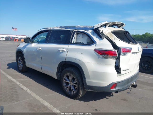 Aukcja sprzedaży 2015 Toyota Highlander Xle V6, vin: 5TDKKRFH8FS051434, numer aukcji: 45023157