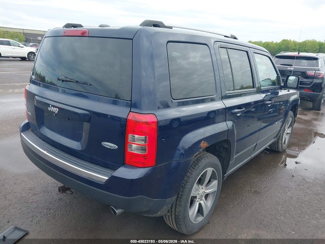 2016 Jeep Patriot High Altitude Edition მანქანა იყიდება აუქციონზე, vin: 1C4NJRFB8GD619156, აუქციონის ნომერი: 45023193