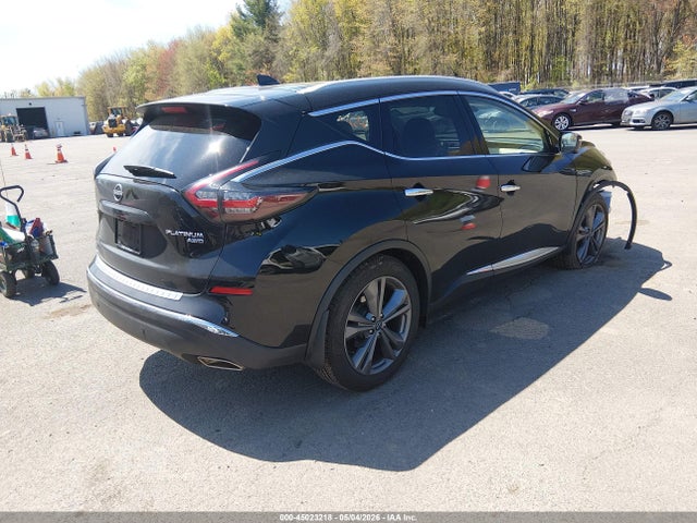 2023 Nissan Murano Platinum Intelligent Awd მანქანა იყიდება აუქციონზე, vin: 5N1AZ2DS5PC106904, აუქციონის ნომერი: 45023218