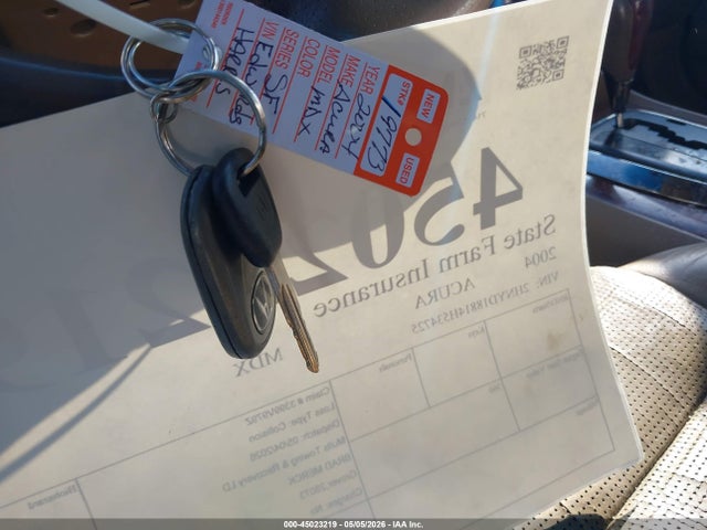 Продажа на аукционе авто 2004 Acura Mdx, vin: 2HNYD18814H534725, номер лота: 45023219