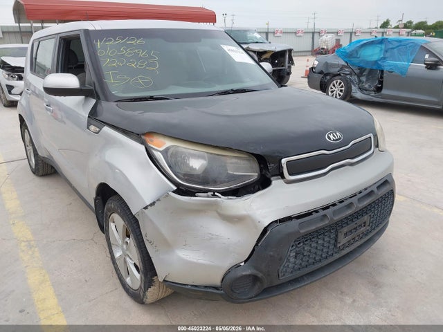 2014 Kia Soul მანქანა იყიდება აუქციონზე, vin: KNDJN2A26E7722282, აუქციონის ნომერი: 45023224