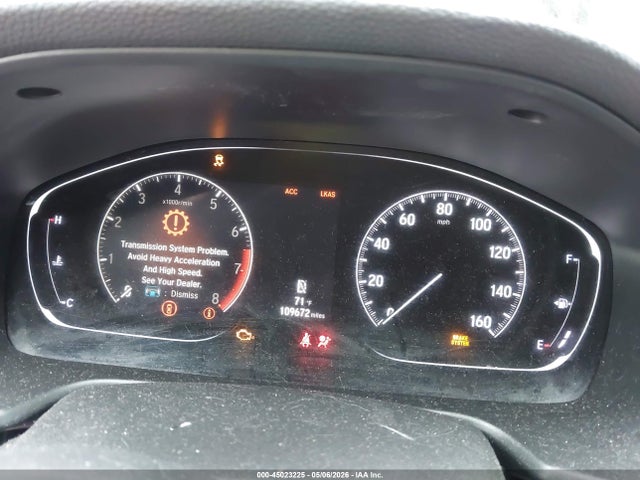 2019 Honda Accord Sport მანქანა იყიდება აუქციონზე, vin: 1HGCV1F32KA152172, აუქციონის ნომერი: 45023225