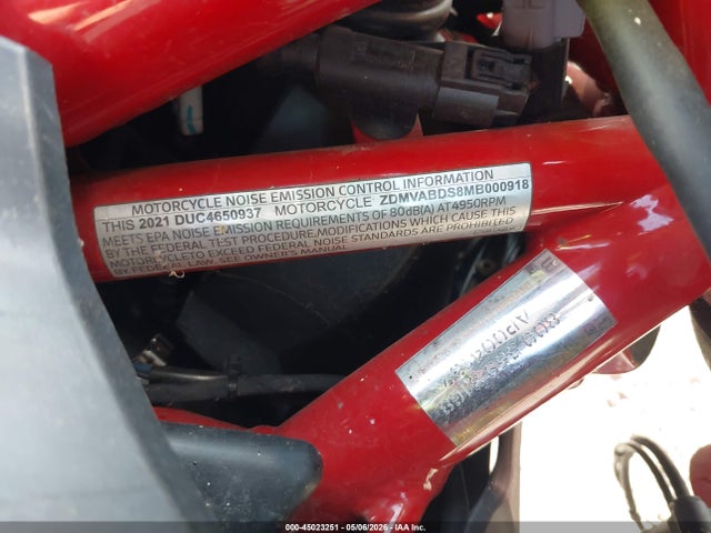 Ducati Supersport 2021 ZDMVABDS8MB000918 Image 10