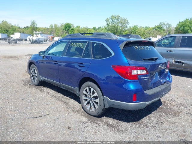 2016 Subaru Outback 3.6r Limited მანქანა იყიდება აუქციონზე, vin: 4S4BSENC9G3230434, აუქციონის ნომერი: 45023335