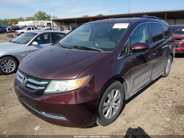Aukcja sprzedaży 2014 Honda Odyssey Ex-l, vin: 5FNRL5H68EB011292, numer aukcji: 45023341