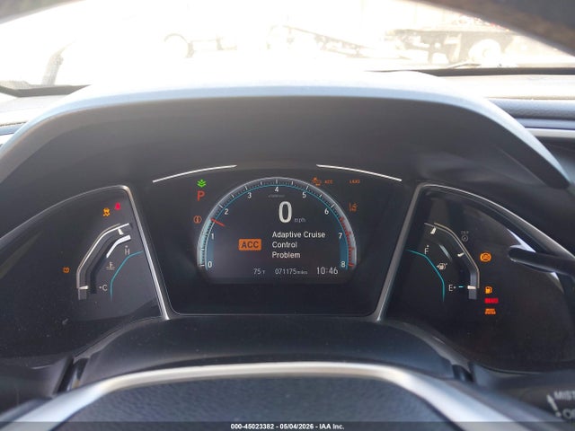 2019 Honda Civic Ex მანქანა იყიდება აუქციონზე, vin: 19XFC1F37KE010124, აუქციონის ნომერი: 45023382
