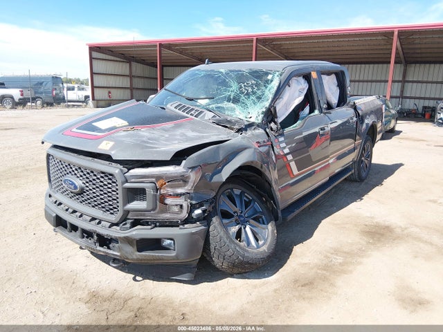 45023486 :رقم المزاد ، 1FTEW1EG7JFB44367 vin ، 2018 Ford F-150 Lariat مزاد بيع
