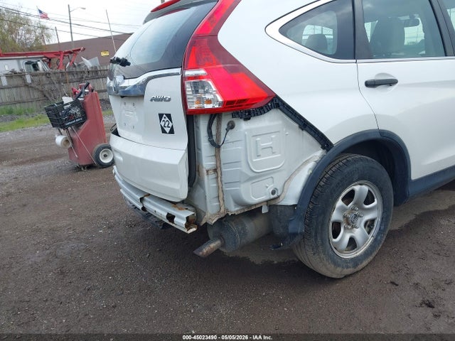 2015 Honda Cr-v Lx მანქანა იყიდება აუქციონზე, vin: 5J6RM4H3XFL009484, აუქციონის ნომერი: 45023490