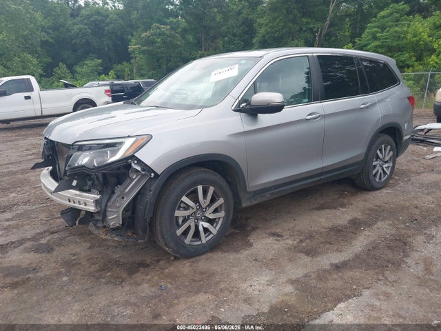 2022 Honda Pilot 2wd Ex-l მანქანა იყიდება აუქციონზე, vin: 5FNYF5H50NB005187, აუქციონის ნომერი: 45023495
