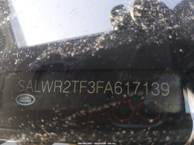 SALWR2TF3FA617139 Land Rover Range Rover Sport 5.0l V8 Supercharged