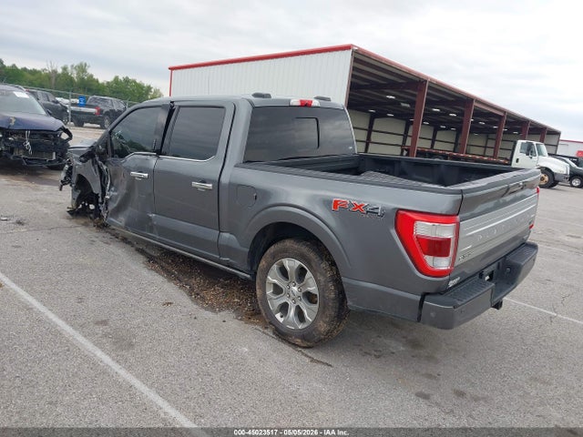 45023517 :رقم المزاد ، 1FTFW1E86MFA48022 vin ، 2021 Ford F-150 Platinum مزاد بيع