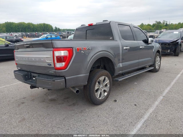 45023517 :رقم المزاد ، 1FTFW1E86MFA48022 vin ، 2021 Ford F-150 Platinum مزاد بيع