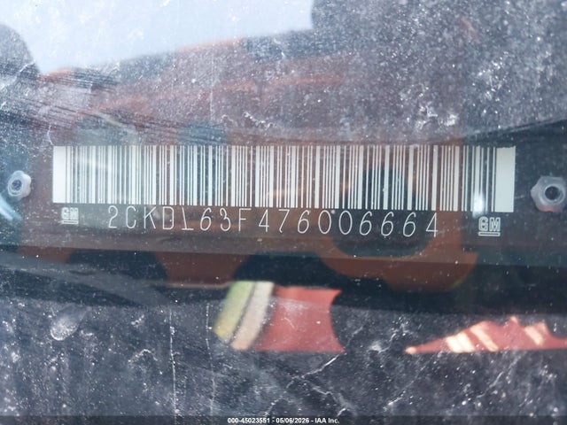 Продаж на аукціоні авто 2007 Pontiac Torrent, vin: 2CKDL63F476006664, номер лоту: 45023551