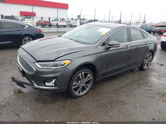 45023570 :رقم المزاد ، 3FA6P0D93KR116932 vin ، 2019 Ford Fusion Titanium مزاد بيع