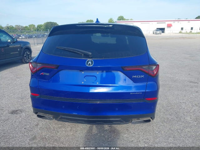 2024 Acura Mdx A-spec მანქანა იყიდება აუქციონზე, vin: 5J8YE1H06RL018174, აუქციონის ნომერი: 45023581