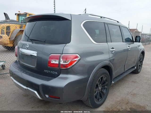2017 Nissan Armada Platinum მანქანა იყიდება აუქციონზე, vin: JN8AY2NF2H9304481, აუქციონის ნომერი: 45023602