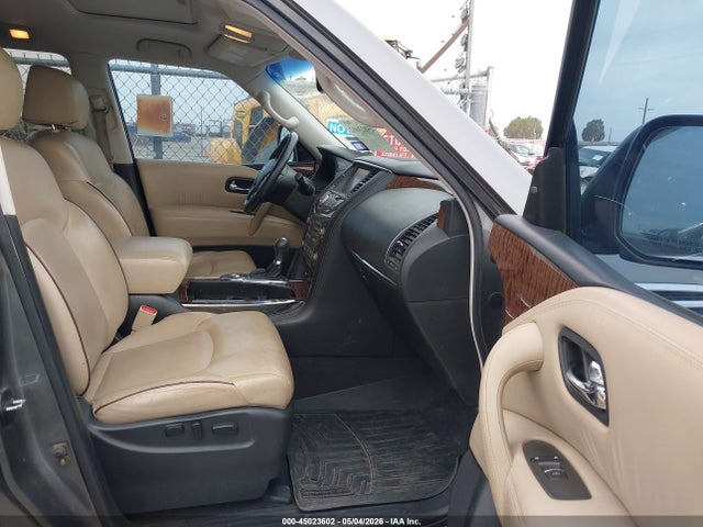 2017 Nissan Armada Platinum მანქანა იყიდება აუქციონზე, vin: JN8AY2NF2H9304481, აუქციონის ნომერი: 45023602