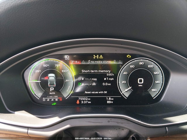 WA1E2AFY7M2045377 Audi Q5 Premium Plus 55 Tfsi E Quattro S Tronic