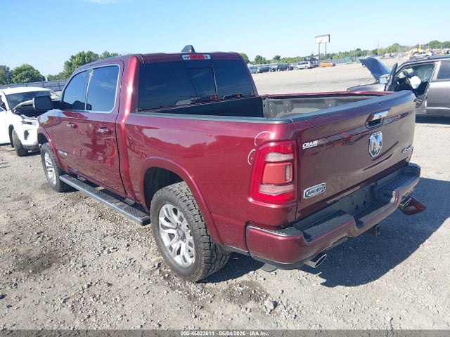 45023611 :رقم المزاد ، 1C6SRFKT3NN207623 vin ، 2022 Ram 1500 Limited Longhorn  4x4 5'7 Box مزاد بيع