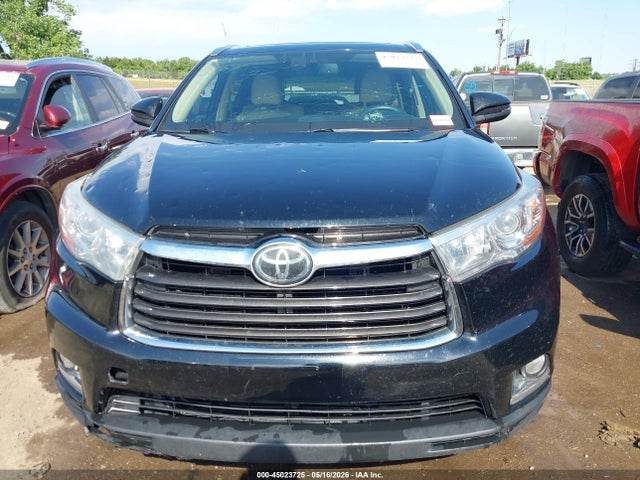 45023725 :رقم المزاد ، 5TDDKRFH7GS328763 vin ، 2016 Toyota Highlander Limited Platinum V6 مزاد بيع