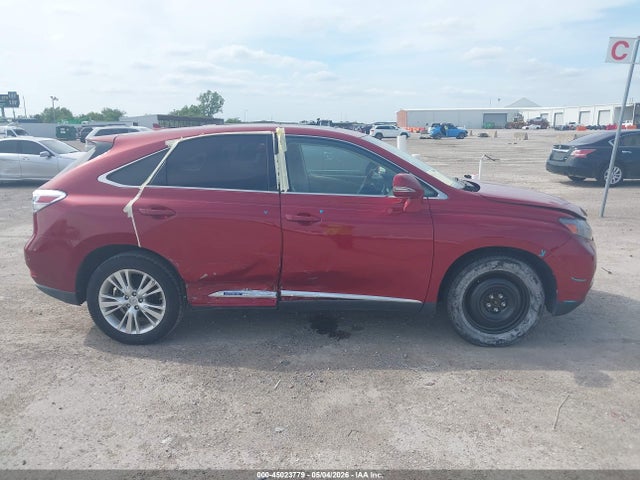 2012 Lexus Rx 450h მანქანა იყიდება აუქციონზე, vin: JTJZB1BA1C2006358, აუქციონის ნომერი: 45023779