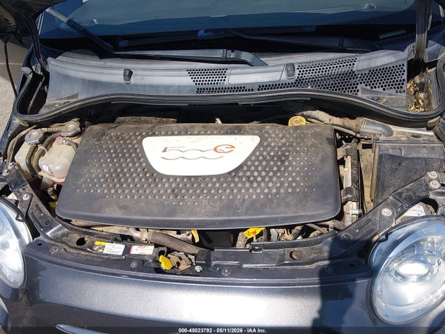 2017 Fiat 500e Battery Electric მანქანა იყიდება აუქციონზე, vin: 3C3CFFGE3HT567855, აუქციონის ნომერი: 45023792