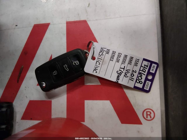 Aukcja sprzedaży 2011 Volkswagen Tiguan Se, vin: WVGAV7AX7BW000406, numer aukcji: 45023802