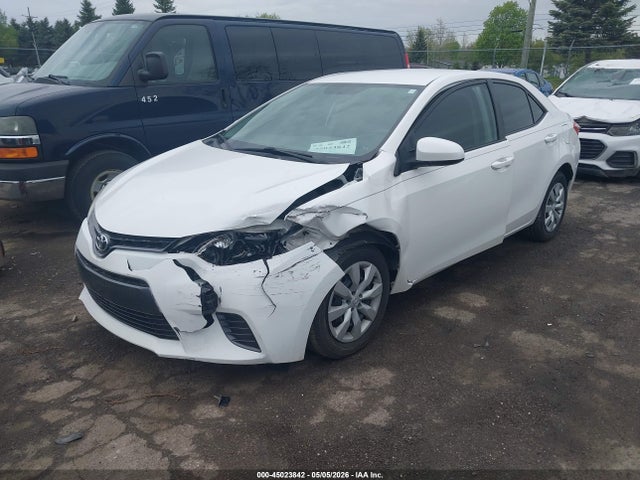 2015 Toyota Corolla Le მანქანა იყიდება აუქციონზე, vin: 2T1BURHE5FC463591, აუქციონის ნომერი: 45023842