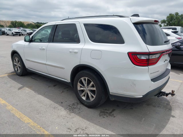 Aukcja sprzedaży 2016 Dodge Durango Limited, vin: 1C4RDHDG0GC336516, numer aukcji: 45023871