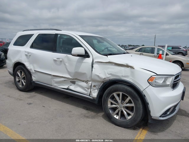 Aukcja sprzedaży 2016 Dodge Durango Limited, vin: 1C4RDHDG0GC336516, numer aukcji: 45023871