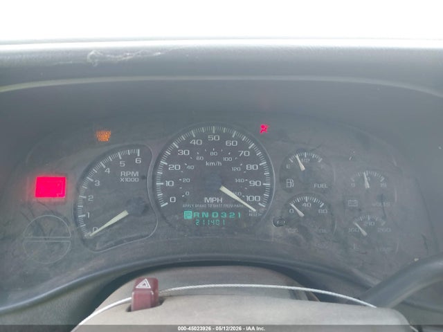 45023926 :رقم المزاد ، 1GCEC14WX1Z145741 vin ، 2001 Chevrolet Silverado 1500 مزاد بيع