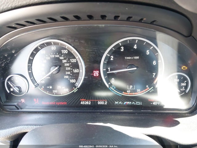 5UXXW7C55J0W64534 BMW X4 M40i