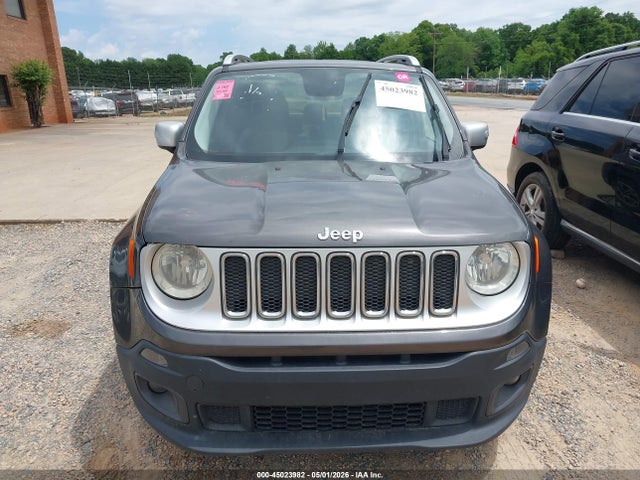 Aukcja sprzedaży 2016 Jeep Renegade Limited, vin: ZACCJADT7GPE08360, numer aukcji: 45023982
