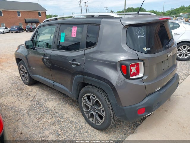 Aukcja sprzedaży 2016 Jeep Renegade Limited, vin: ZACCJADT7GPE08360, numer aukcji: 45023982