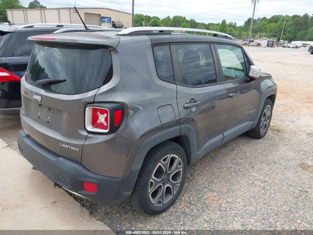 Aukcja sprzedaży 2016 Jeep Renegade Limited, vin: ZACCJADT7GPE08360, numer aukcji: 45023982
