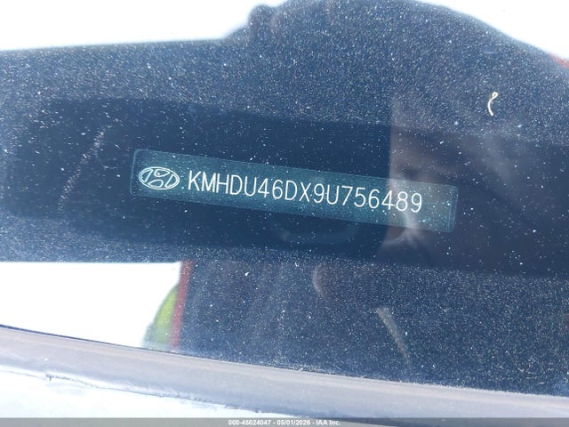 Продажа на аукционе авто 2009 Hyundai Elantra Gls, vin: KMHDU46DX9U756489, номер лота: 45024047