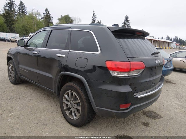 Продаж на аукціоні авто 2015 Jeep Grand Cherokee Limited, vin: 1C4RJEBG1FC192693, номер лоту: 45024064