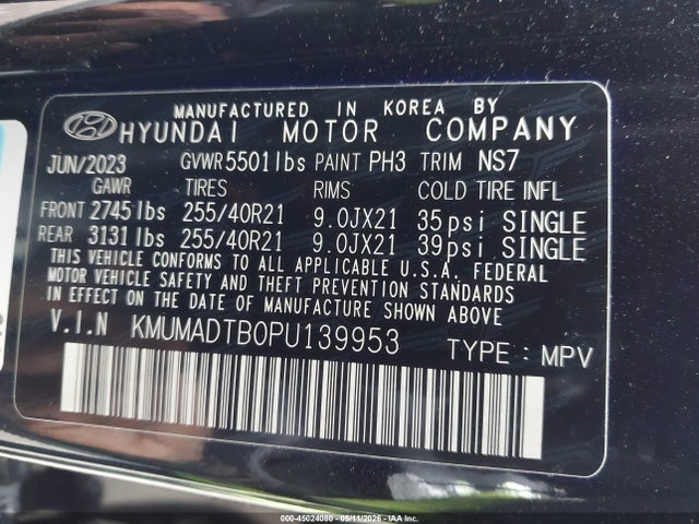 Genesis Gv70 2.5t Awd 2023 KMUMADTB0PU139953 Image 9