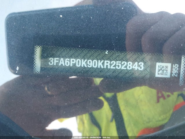 Aukcja sprzedaży 2019 Ford Fusion Titanium, vin: 3FA6P0K90KR252843, numer aukcji: 45024115