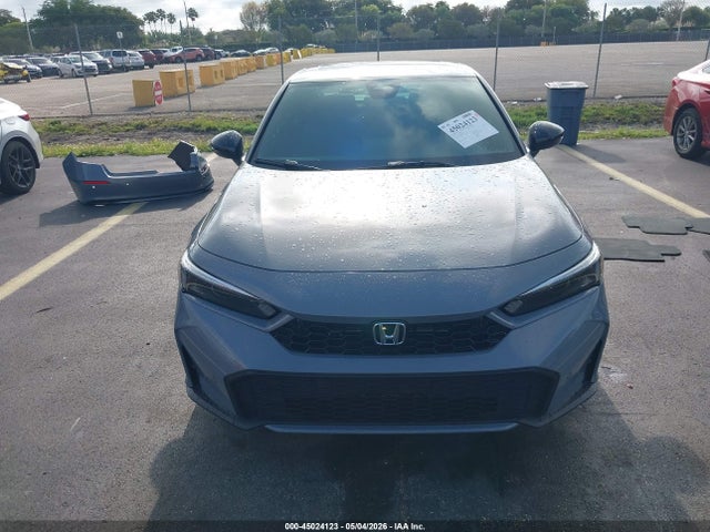 45024123 :رقم المزاد ، 2HGFE4F8XSH347884 vin ، 2025 Honda Civic Hybrid Sport/sport Touring مزاد بيع