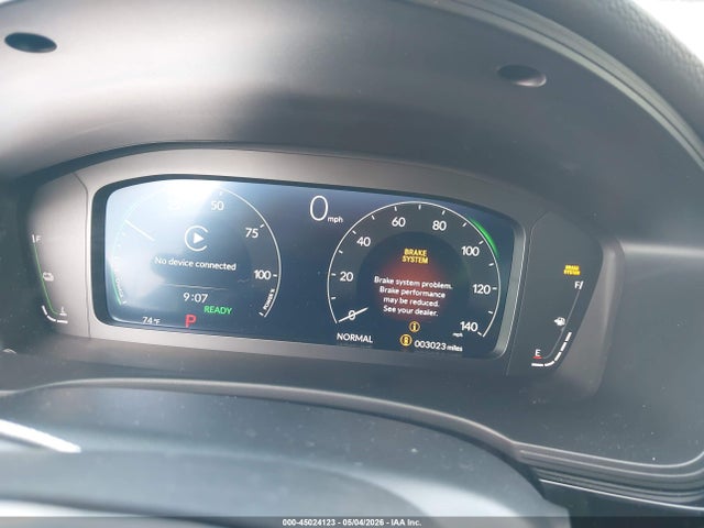 45024123 :رقم المزاد ، 2HGFE4F8XSH347884 vin ، 2025 Honda Civic Hybrid Sport/sport Touring مزاد بيع