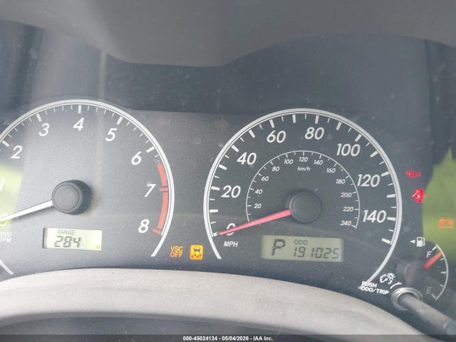 2010 Toyota Corolla Le მანქანა იყიდება აუქციონზე, vin: 1NXBU4EE5AZ295224, აუქციონის ნომერი: 45024134