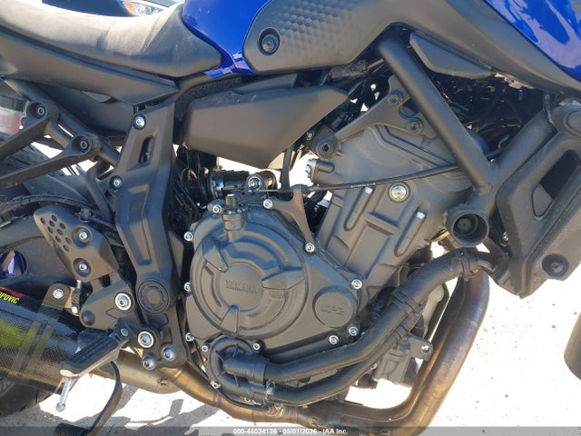 2024 Yamaha Mt07 მანქანა იყიდება აუქციონზე, vin: JYARM32E5RA009737, აუქციონის ნომერი: 45024136