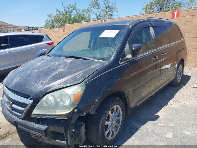 2007 Honda Odyssey Ex-l მანქანა იყიდება აუქციონზე, vin: 5FNRL38687B032165, აუქციონის ნომერი: 45024147