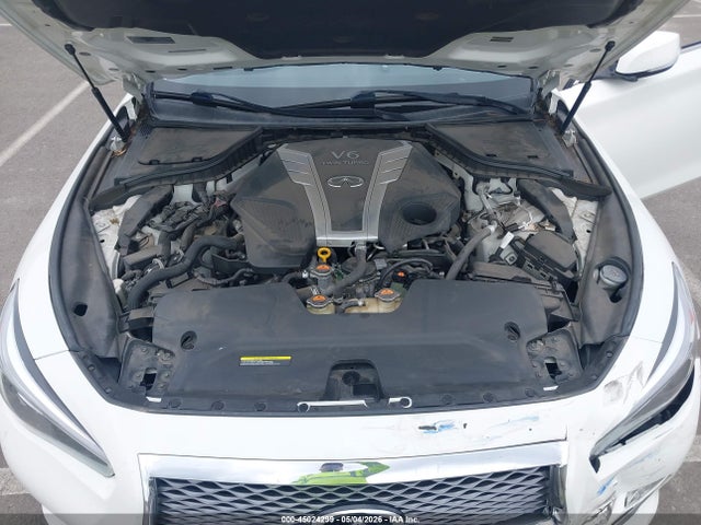 2017 Infiniti Q50 3.0t Premium მანქანა იყიდება აუქციონზე, vin: JN1EV7AP9HM740276, აუქციონის ნომერი: 45024299