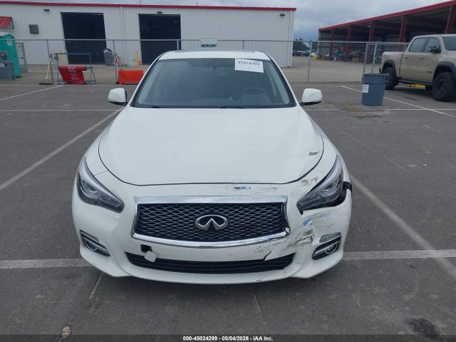 2017 Infiniti Q50 3.0t Premium მანქანა იყიდება აუქციონზე, vin: JN1EV7AP9HM740276, აუქციონის ნომერი: 45024299
