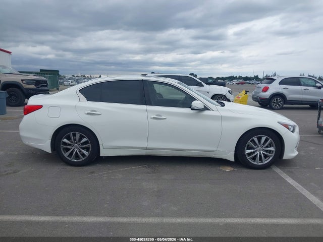 2017 Infiniti Q50 3.0t Premium მანქანა იყიდება აუქციონზე, vin: JN1EV7AP9HM740276, აუქციონის ნომერი: 45024299