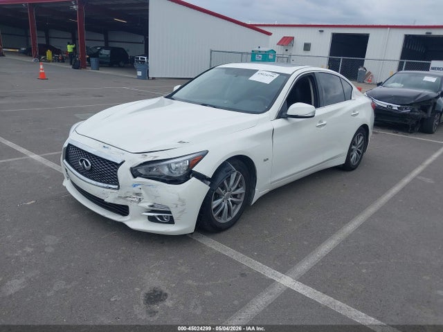 2017 Infiniti Q50 3.0t Premium მანქანა იყიდება აუქციონზე, vin: JN1EV7AP9HM740276, აუქციონის ნომერი: 45024299