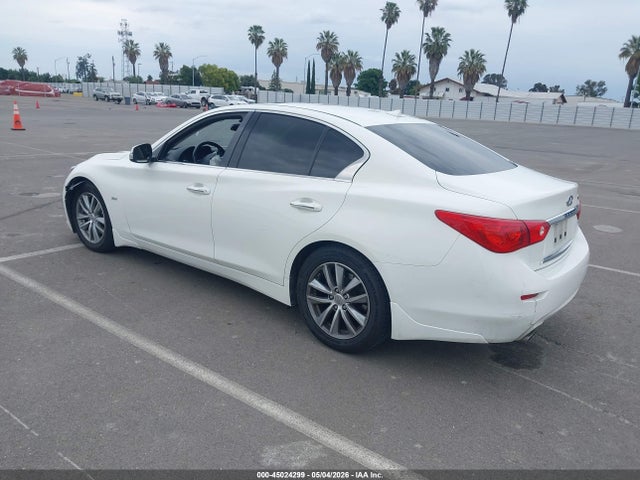 2017 Infiniti Q50 3.0t Premium მანქანა იყიდება აუქციონზე, vin: JN1EV7AP9HM740276, აუქციონის ნომერი: 45024299